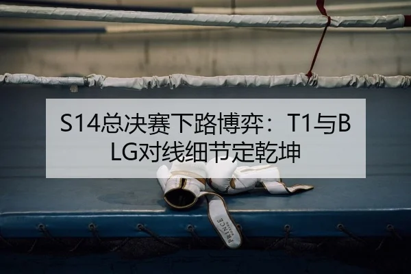 S14总决赛下路博弈：T1与BLG对线细节定乾坤